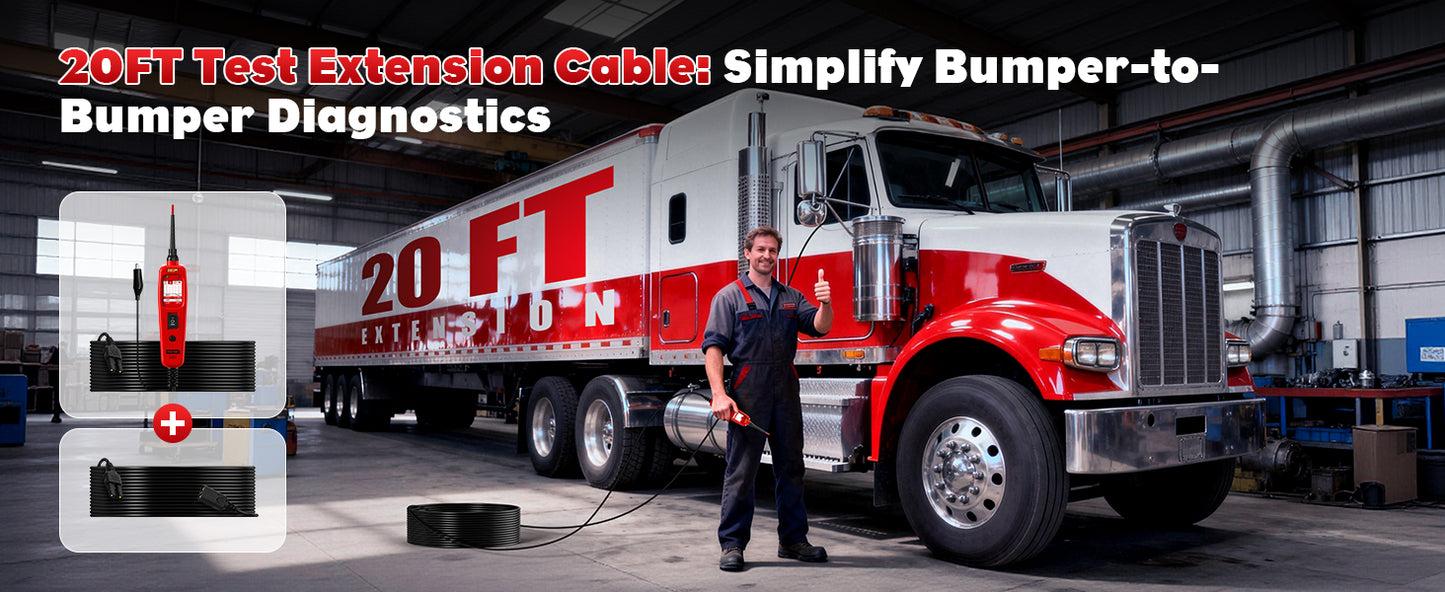 PS100PRO Automotive Electrical Circuit Tester | Power Circuit Probe, Component Activation & Short Circuit Location Tool