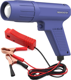 OBDResource N124 professional ignition timing light with 12V inductive strobe lamp for cars, motorcycles, and marine engines.