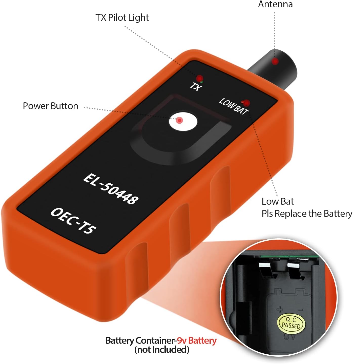 OBDResource EL50448 Elite TPMS Relearn Tool for GM Vehicles β Tire Pressure Sensor Activation & Reset Tool (315MHz / 433MHz) - OBDResource USA