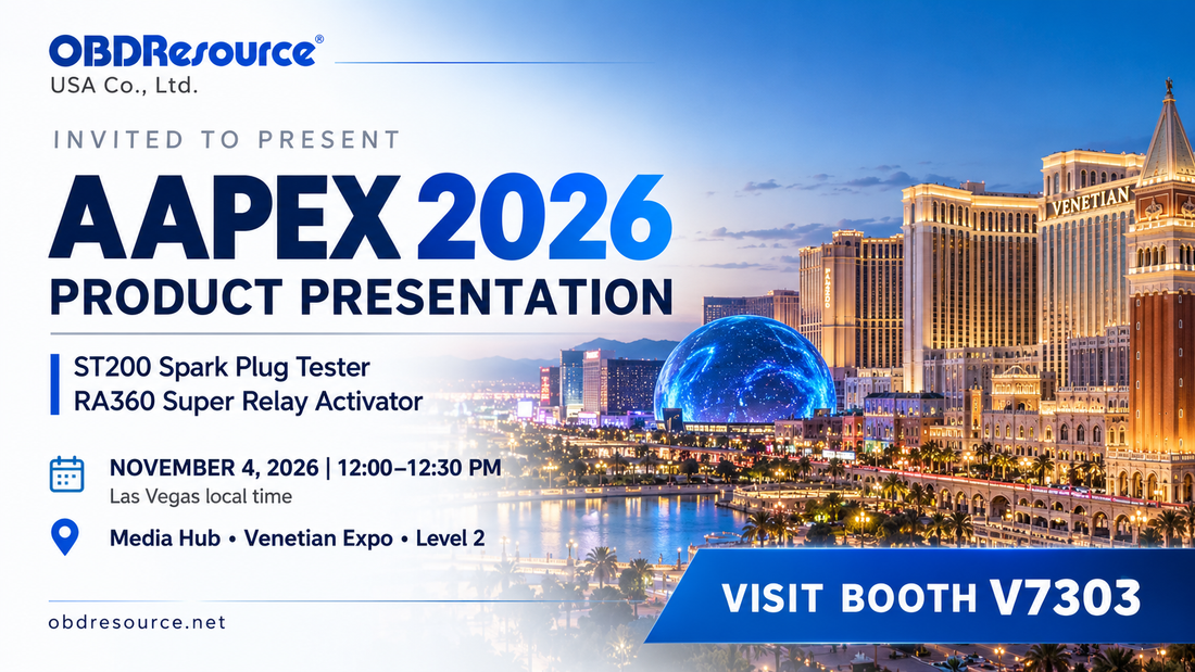 OBDResource Invited to AAPEX 2026 Product Presentation