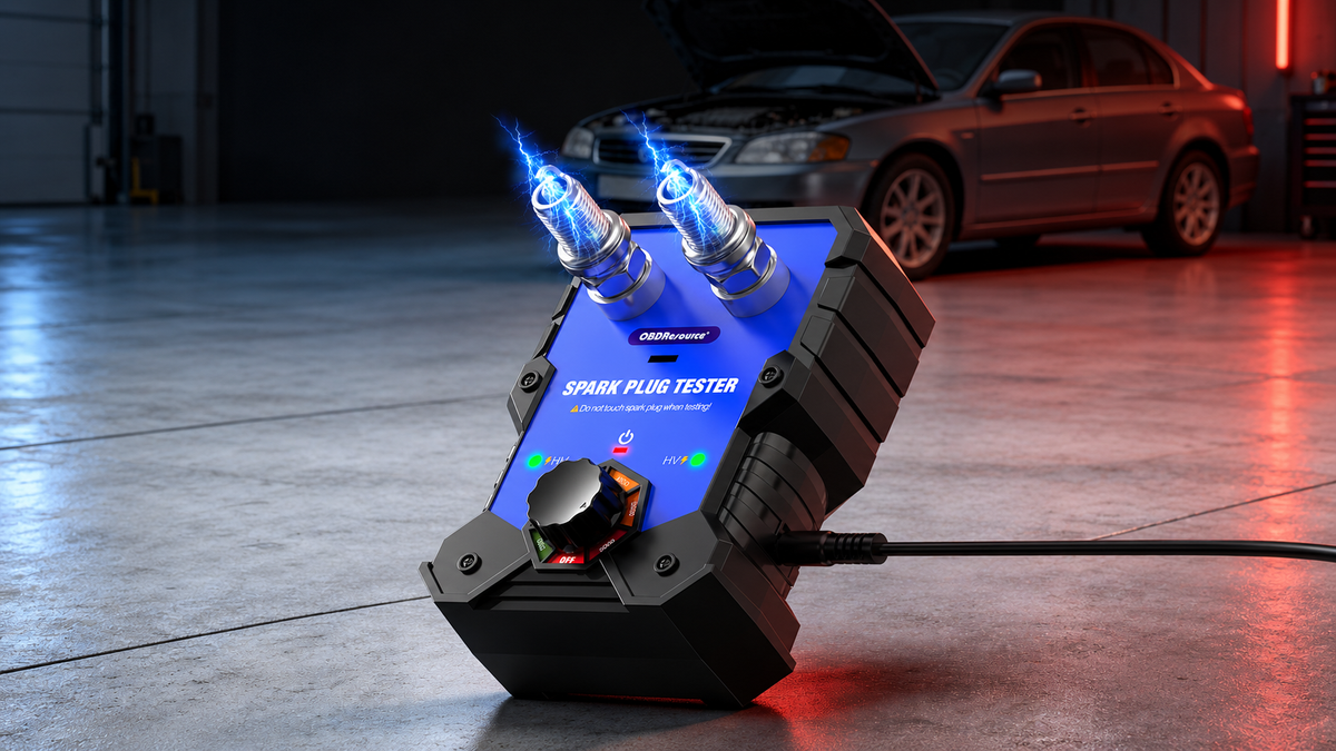 OBDResource ST200: Clearer Spark Testing for Cars, Motorcycles and Small Engines