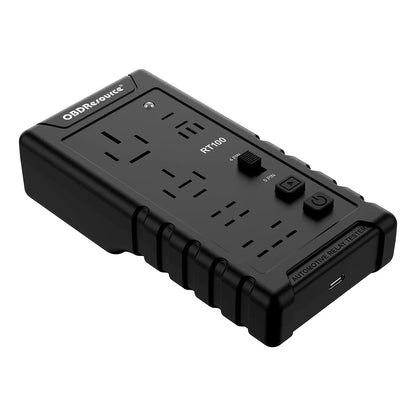 OBDResource RT100 Ultimate Smart Relay Tester - Wireless 12V/24V Auto-ID for Standard & Maxi Relays, Professional MCU Precision - OBDResource USA