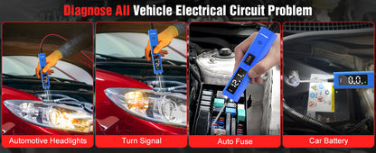 OBDResource CP10 Power Circuit Probe 6V 30V - Professional Automotive Circuit Tester with OLED Display & Component Activation Tool for Cars & Trucks - OBDResource USA