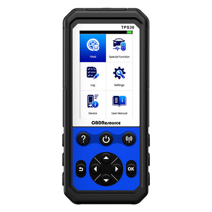 OBDResource TPS30 TPMS Relearn & Programming Tool Kit with 4 Programmable Sensors – Universal TPMS Reset, Sensor Activation & ID Write (315/433 MHz) - OBDResource USA