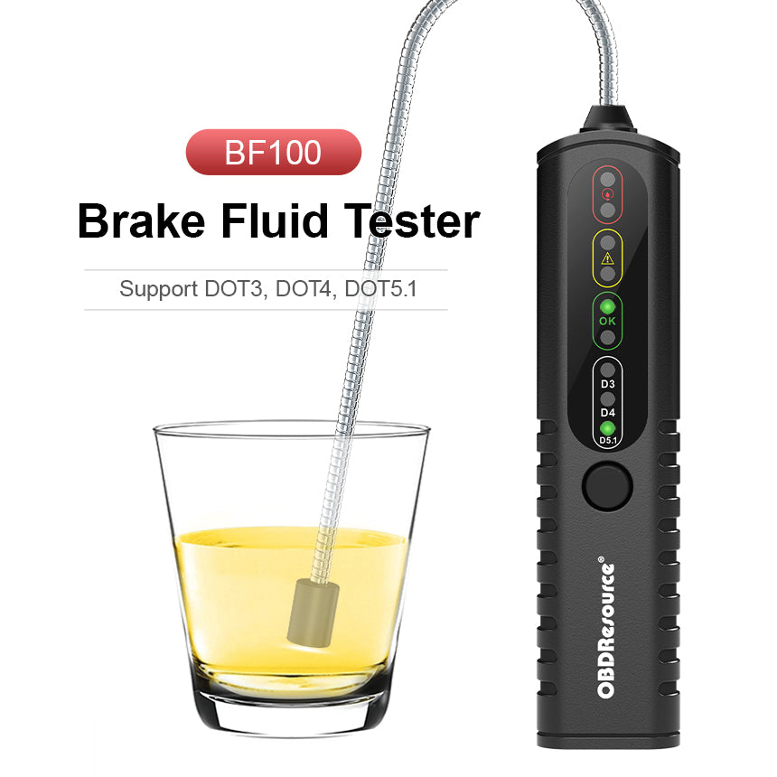 OBDResource BF100 Brake Fluid Tester for DOT3 DOT4 DOT5.1