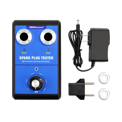 OBDResource ST100 Automotive Spark Plug Tester – Professional Spark Plug Diagnostic Tool with Indicator Lights & Wide Voltage Input - OBDResource USA