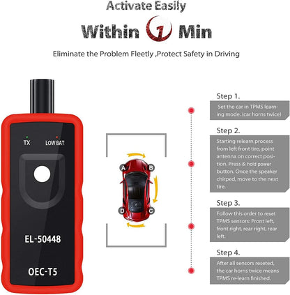 OBDResource EL50448 TPMS Relearn Tool for GM - OBDResource USA