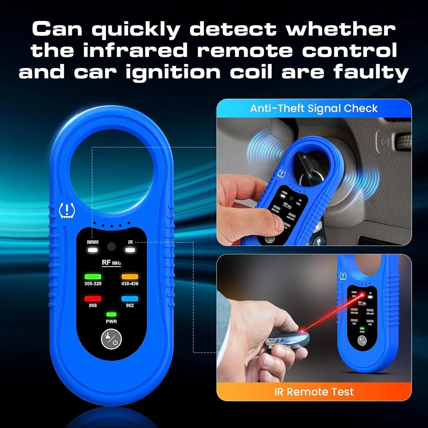 OBDResource Super EL50448 Ultra TPMS Relearn Tool Universal Frequency Detector 4-in-1