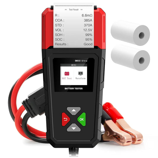 OBDResource BM550 Ultra Super Battery Tester with Printer Function