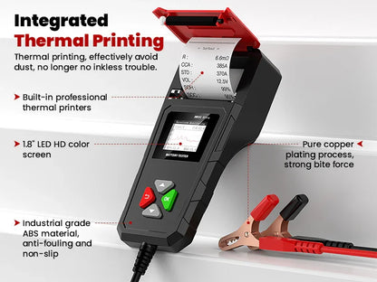 OBDResource BM550 Ultra Super Battery Tester with Printer Function - OBDResource USA