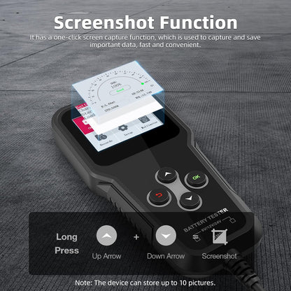 OBDResource BM520 Car Battery Tester 6V 12V 24V - Professional Automotive Battery Analyzer with Non-Polarity Connection & 2.4" HD Color Screen - OBDResource USA