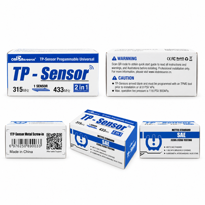 OBDResource TP-Sensor 315MHz 433MHz 2 In 1