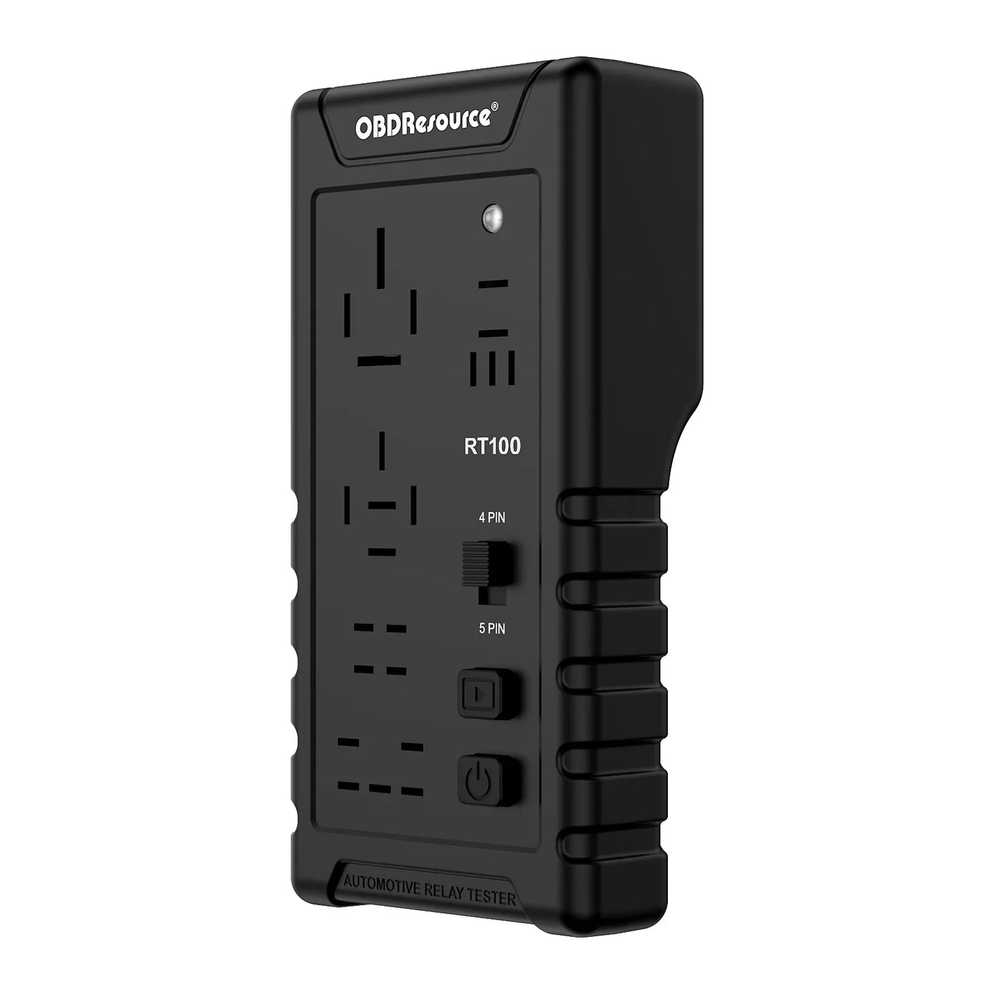 OBDResource RT100 Ultimate Smart Relay Tester - Wireless 12V/24V Auto-ID for Standard & Maxi Relays, Professional MCU Precision