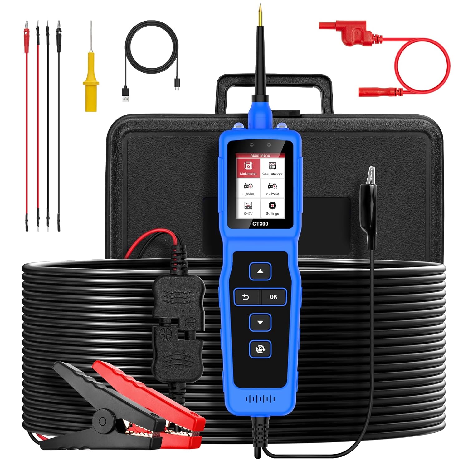 OBDResource CP30 Automotive Circuit Probe 12V/24V Heavy Duty Electrical Diagnostic & Short/Open Detection Tester - OBDResource USA