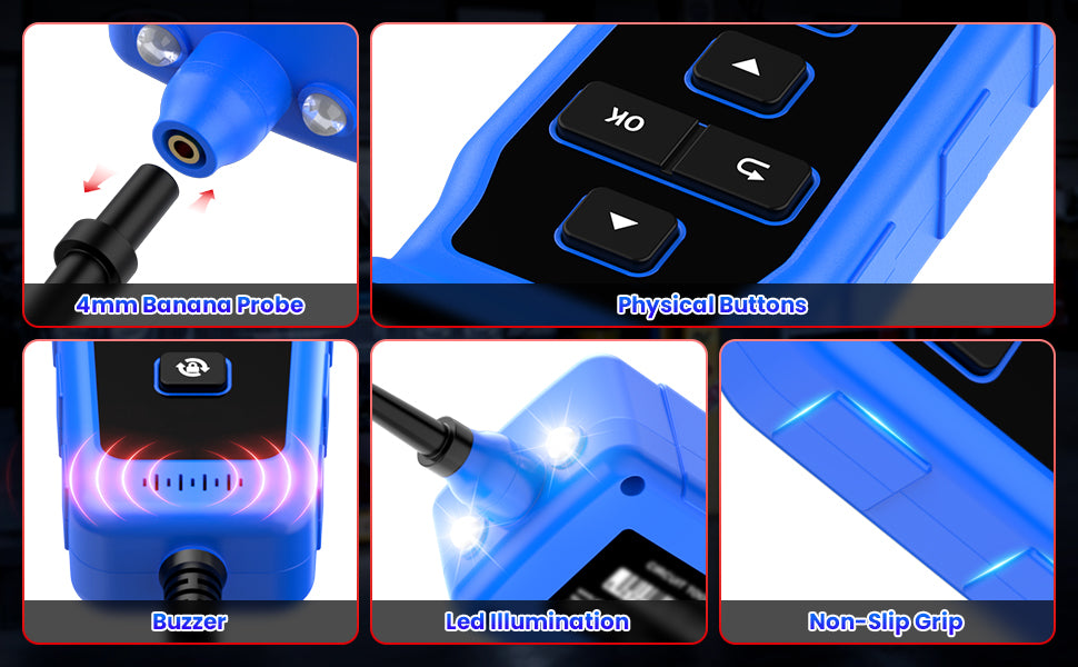 OBDResource CP30 Automotive Circuit Probe 12V/24V Heavy Duty Electrical Diagnostic & Short/Open Detection Tester - OBDResource USA