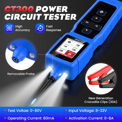 OBDResource CP30 Automotive Circuit Probe 12V/24V Heavy Duty Electrical Diagnostic & Short/Open Detection Tester - OBDResource USA