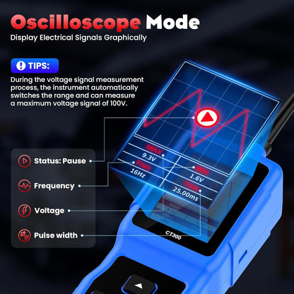 OBDResource CP30 Automotive Circuit Probe 12V/24V Heavy Duty Electrical Diagnostic & Short/Open Detection Tester - OBDResource USA