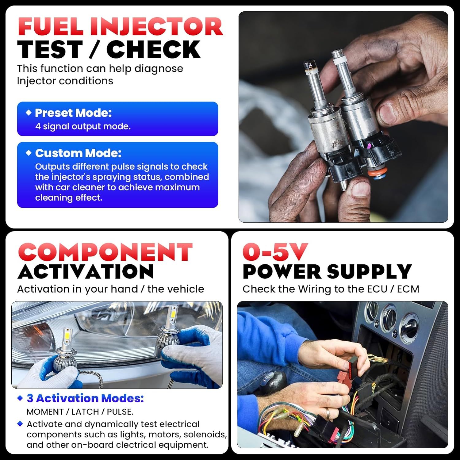 OBDResource CP30 Automotive Circuit Probe 12V/24V Heavy Duty Electrical Diagnostic & Short/Open Detection Tester - OBDResource USA
