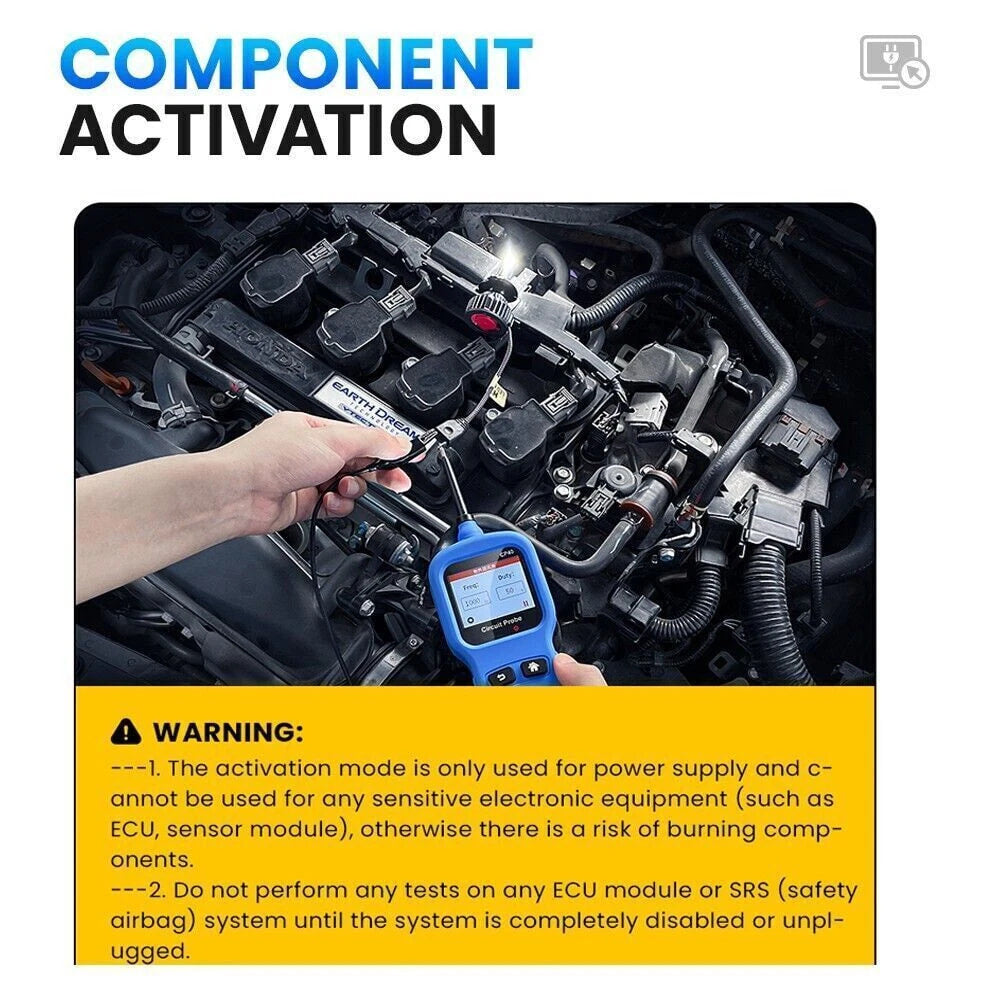 OBDResource CP40 4-in-1 Automotive Circuit Probe & Oscilloscope Multimeter 12V/24V Vehicle Electrical Diagnostic Tool