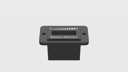 OBDResource BM210 Battery Monitor 12v 24v 36v 48v 60v 72v Adjustable Fit Golf Cars
