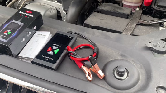 OBDResource BM580 Flagship 6V 12V Battery Tester - 2.4" Color Screen Analyzer with Waveform Storage & Playback, Professional Cranking/Charging System Diagnostic Tool