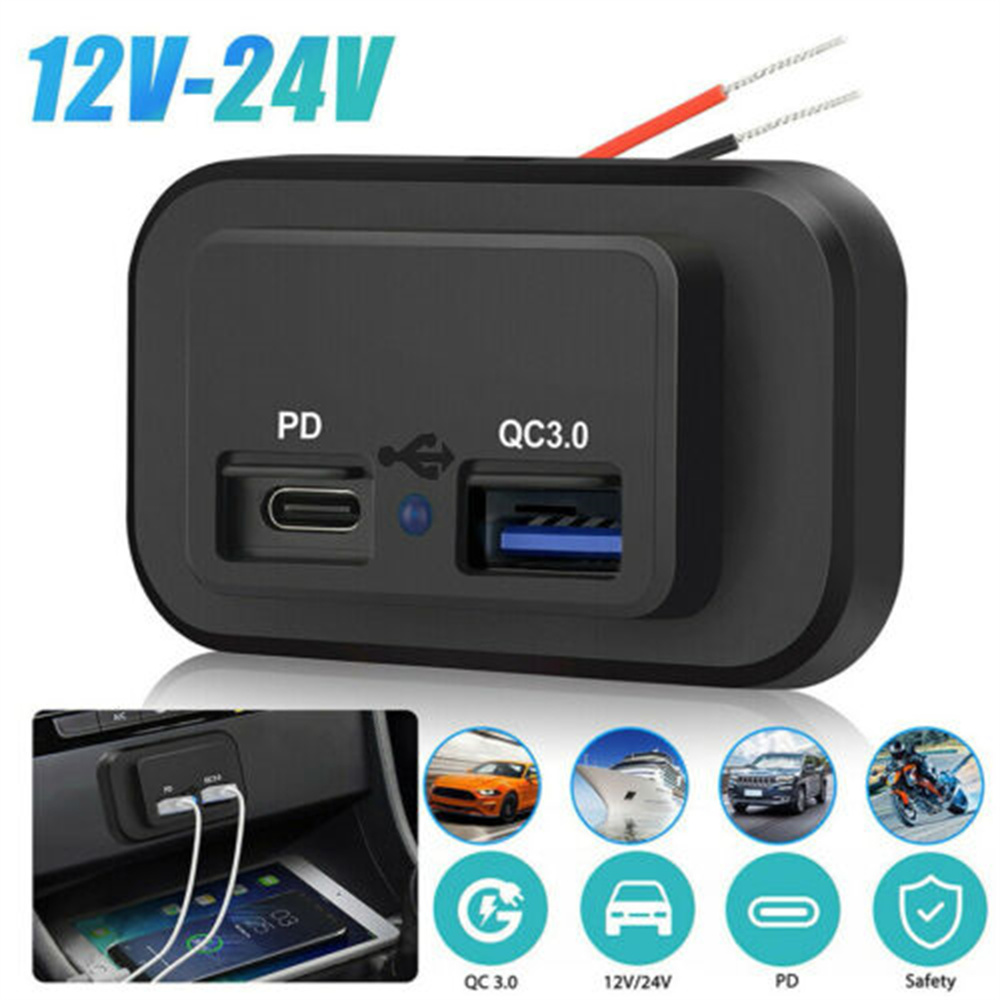12v Usb Type C Cable Router  Adapter Usb Type C Router - 4in1 36w